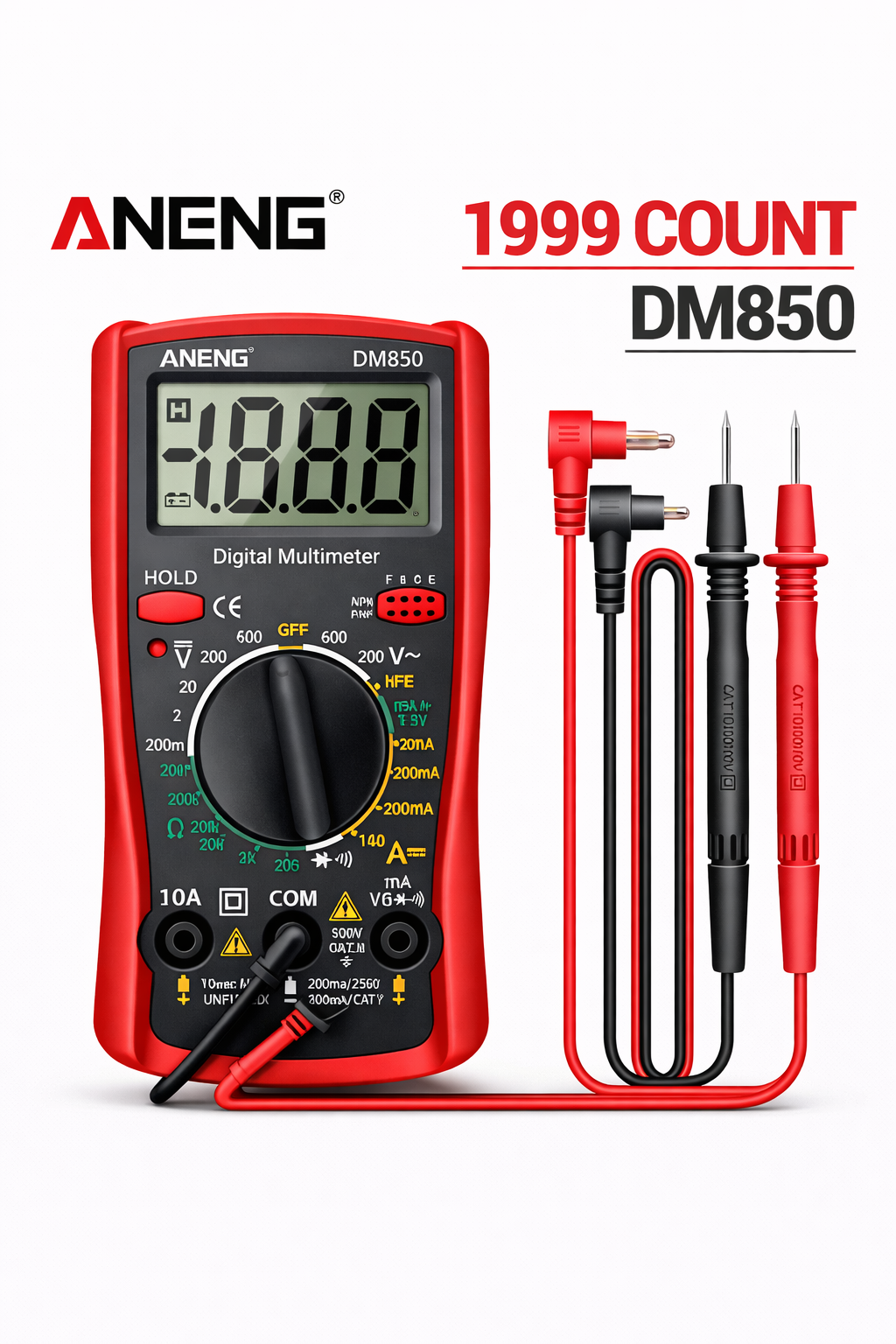 Digital Multimeter AC/DC Voltage Tester – NJTY Series
