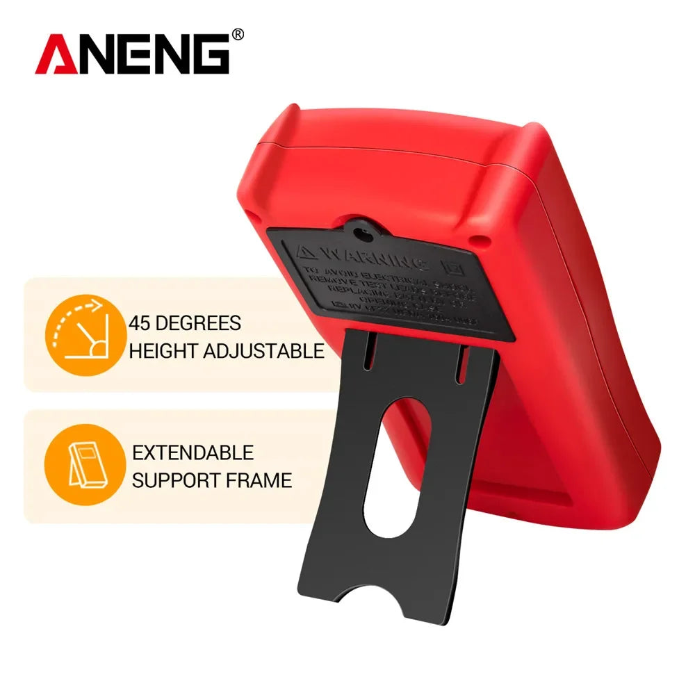 ANENG DM850 Digital Tester Ohm Automatic Counts Auto Current Ammeter Detector Tool Multimeter AC/DC Professional 1999 Votage